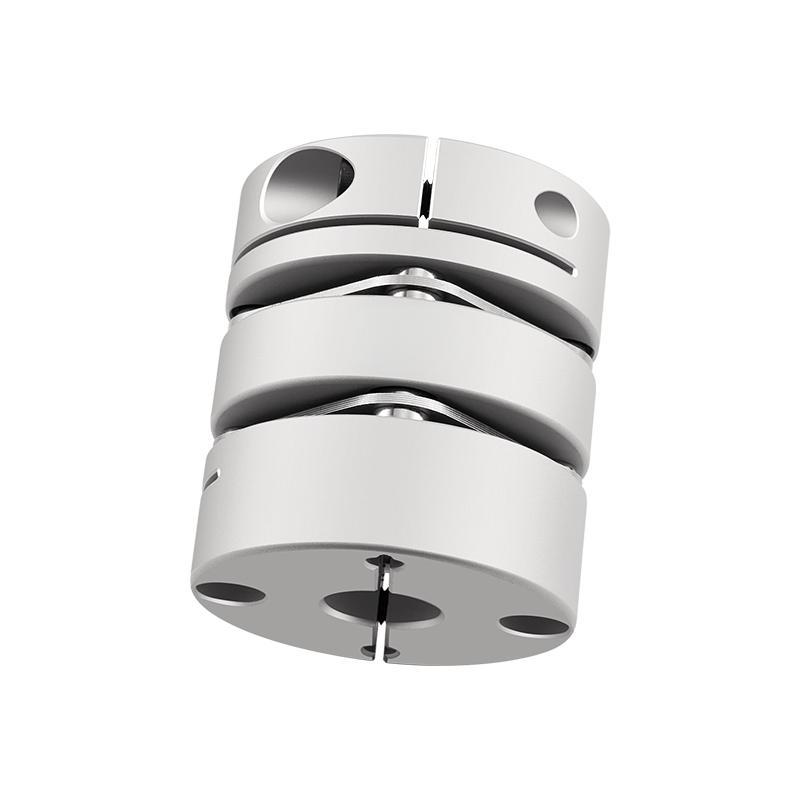 El tipo de abrazadera de acoplamiento de aleación de aluminio con disco de diafragma duradero RSK-CPL compensa las desviaciones angulares y axiales