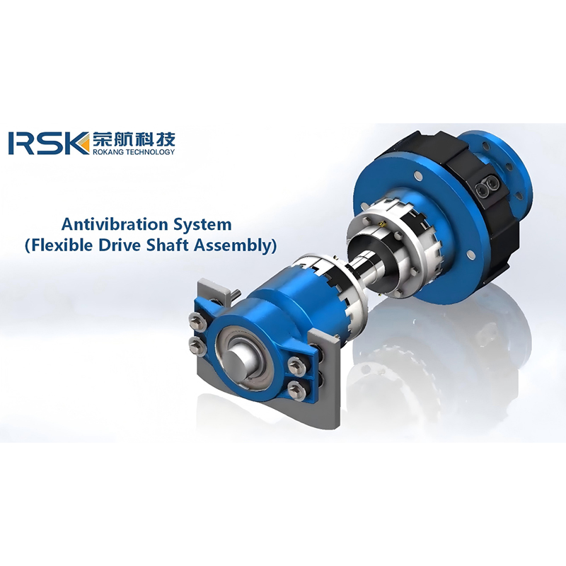 Sistema antivibración fabricado por RSK (conjunto de eje de transmisión flexible) para aplicaciones marinas, especialmente para yates