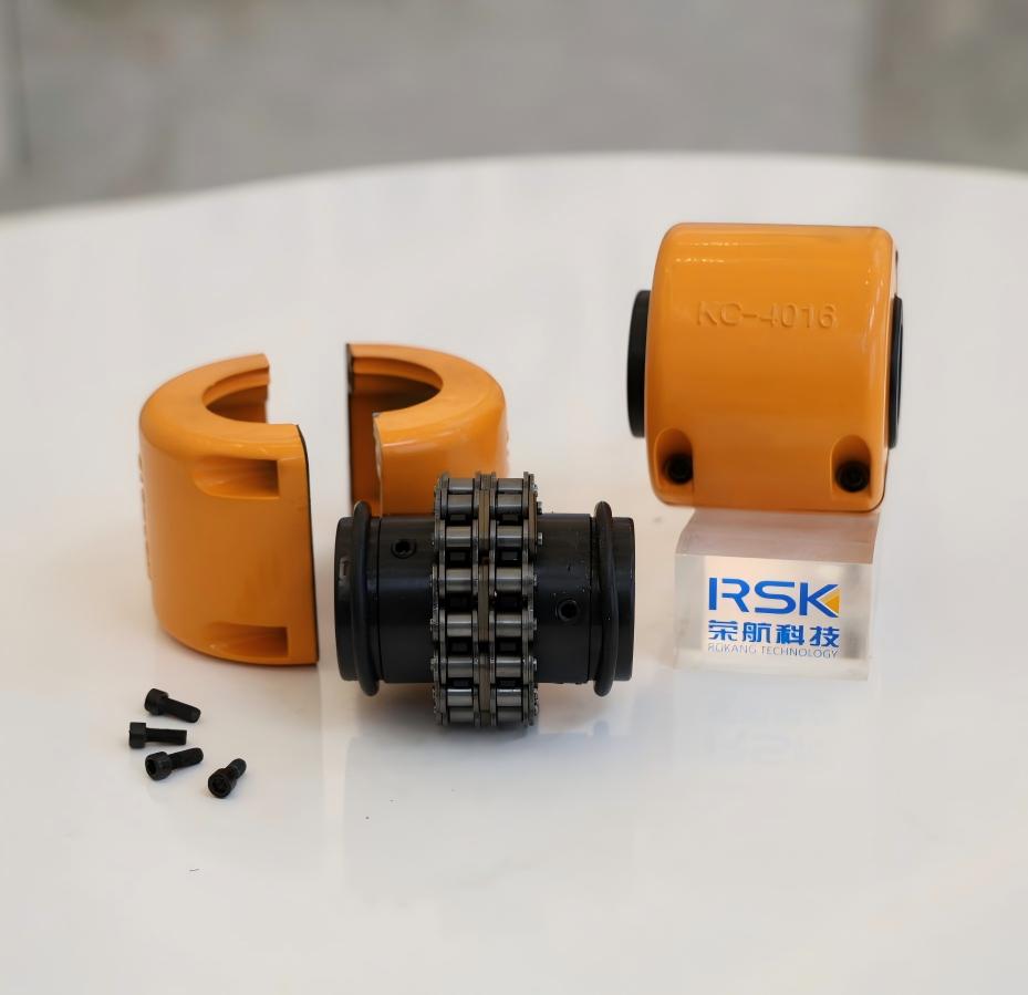 Acoplamientos de cadena RSK-KC para transmisión de potencia Fácil instalación Menores requisitos de alineación