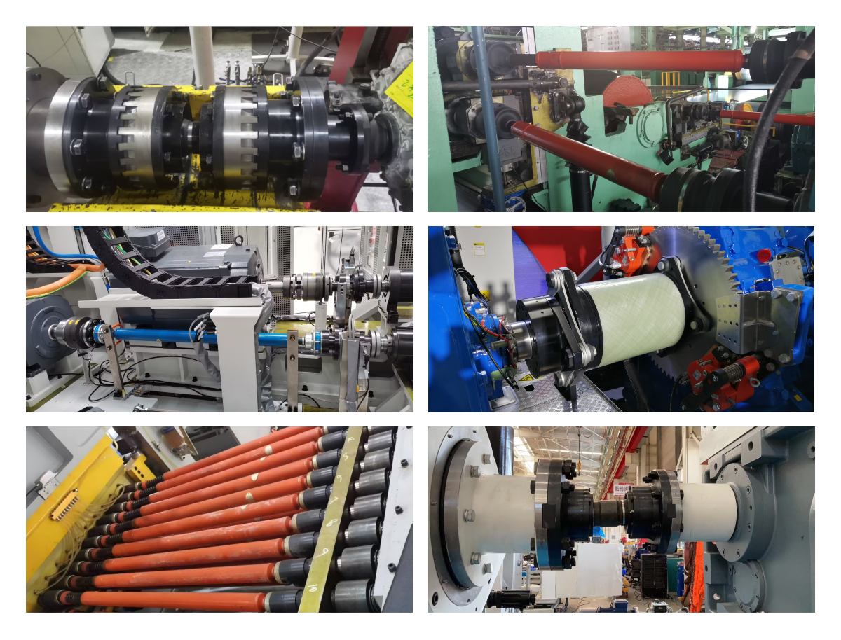 Junta homocinética para máquinas industriales